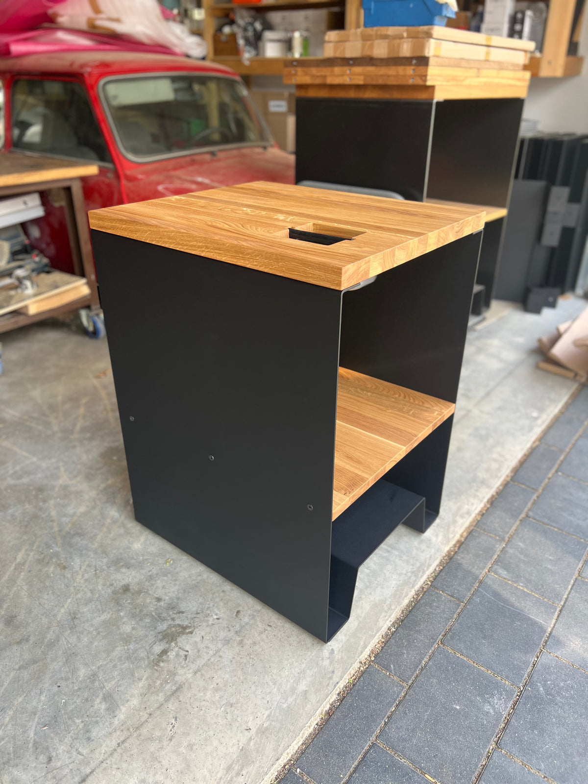 Baristatic front open