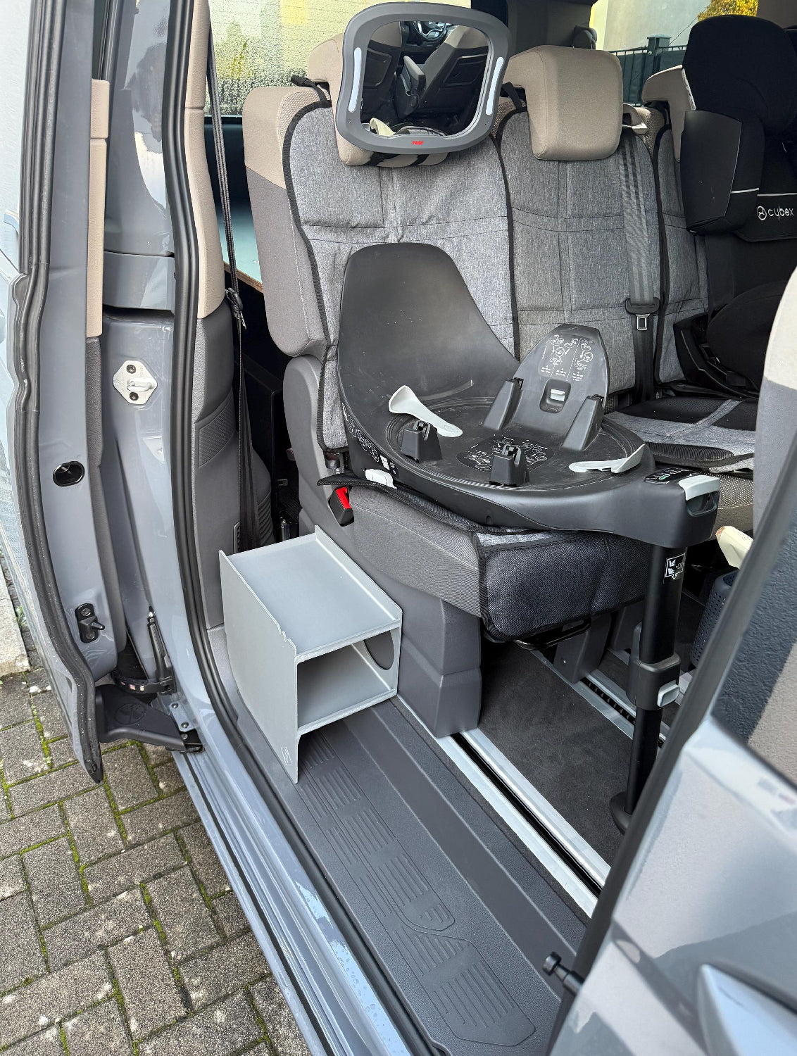 Schuhregal VW T5/T6/T6.1/T7 California/Multivan / Bulli / Mercedes Benz V-Klasse Toyota Fiat Opel Peugeot für Schiebetür Fahrerseite oder Beifahrerseite Made In DE