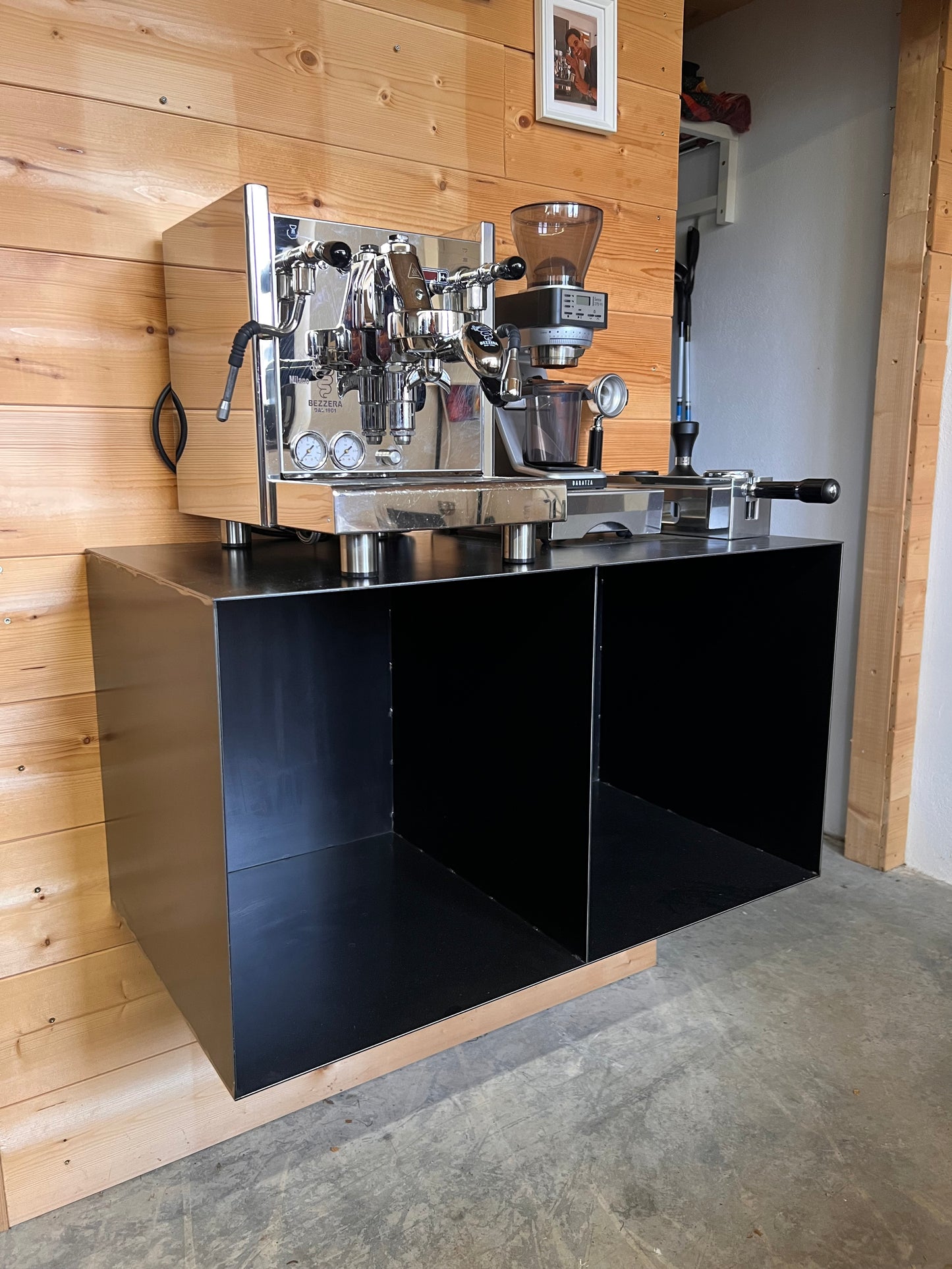 Baristatic front open