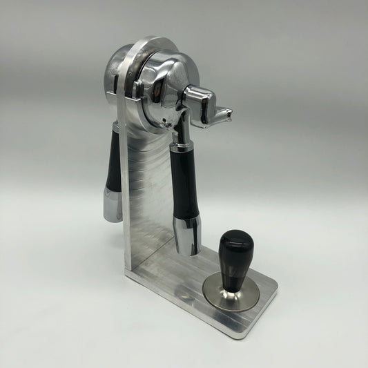 portafilter stand with tamper tray