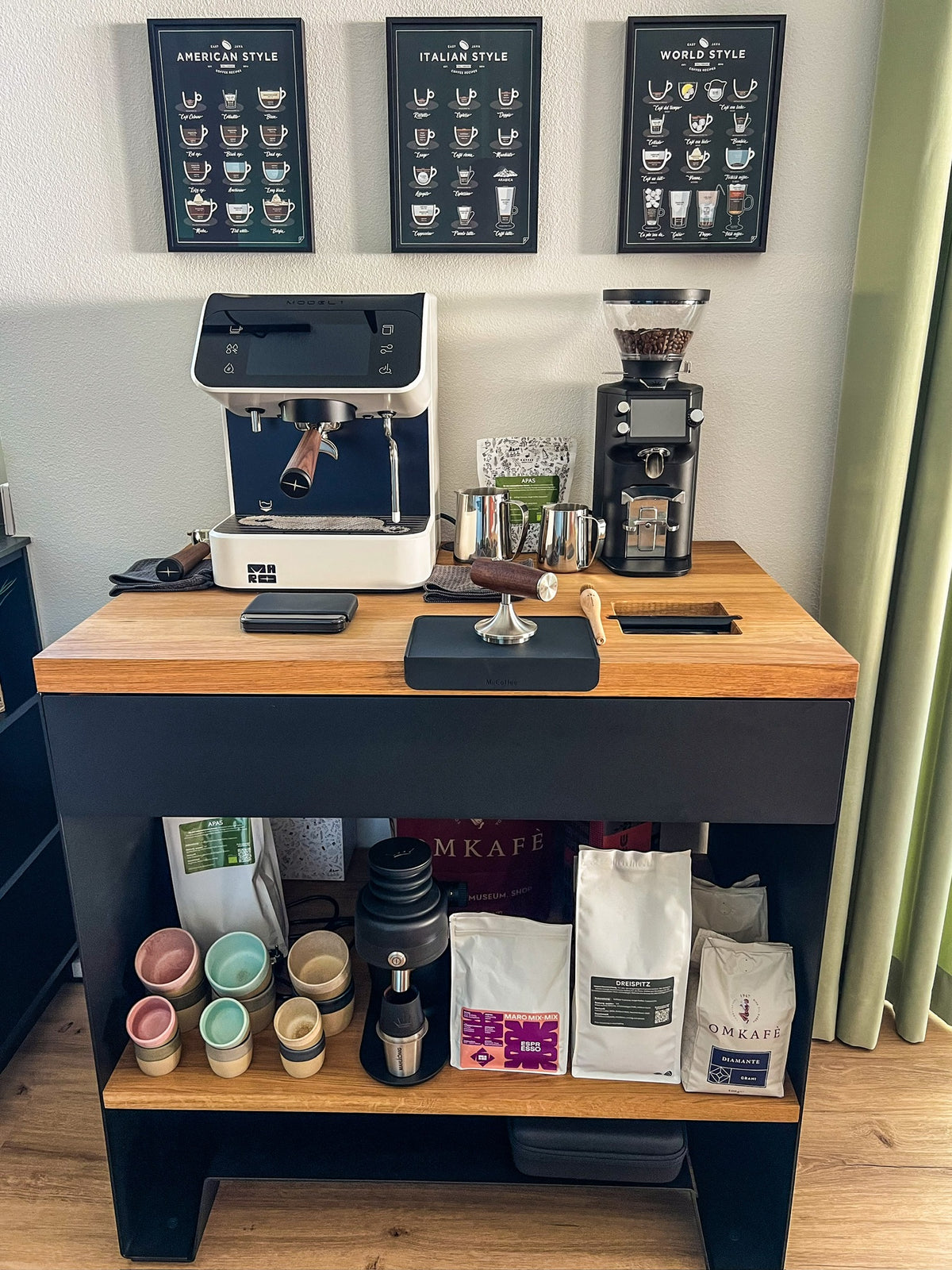 Baristatic front open